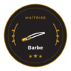 Grand badge Maîtrise Barbe
